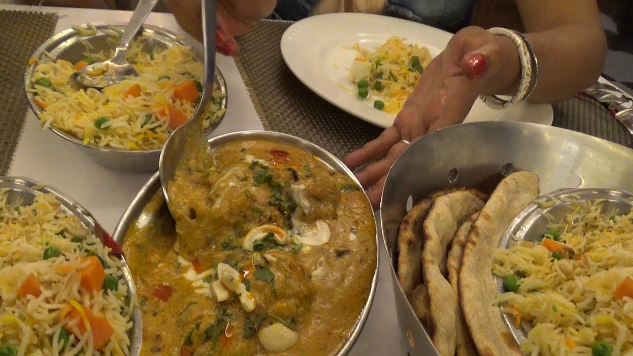 Today's Dinner Veg Pulao with Staffed Potato | Hotel Ganges Grand in Varanasi