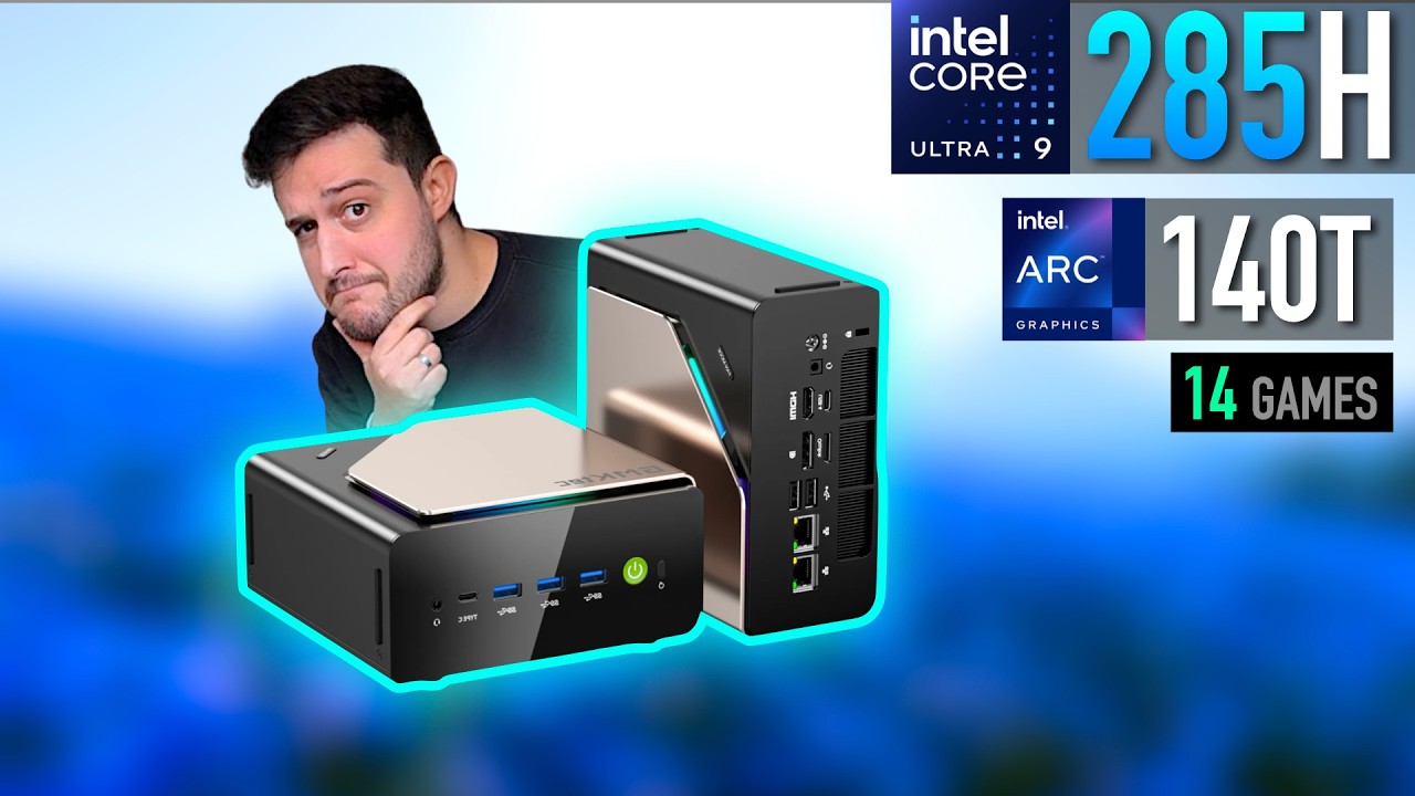 14 игр на встроенной графике Intel ARC 140T! (при участии GMKtec Evo T1)