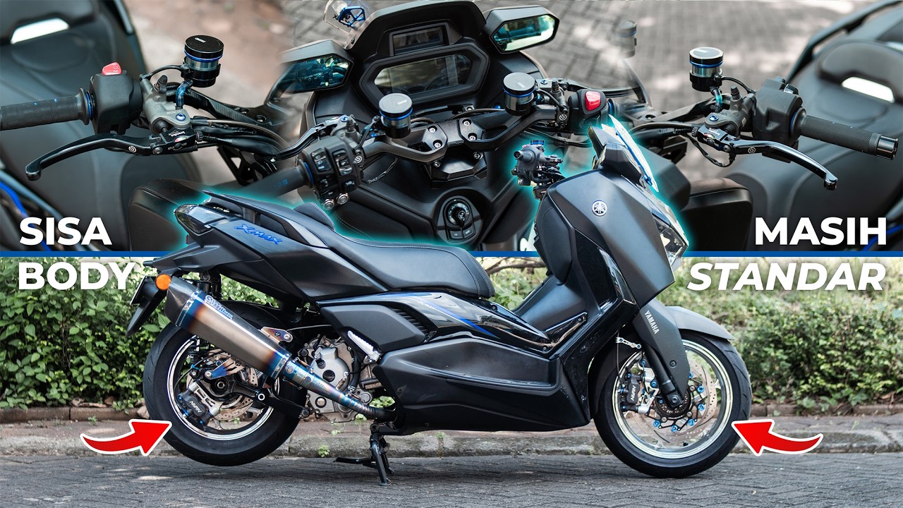 PENGEREMAN TERBAIK XMAX 🔥 Big Brake Kit