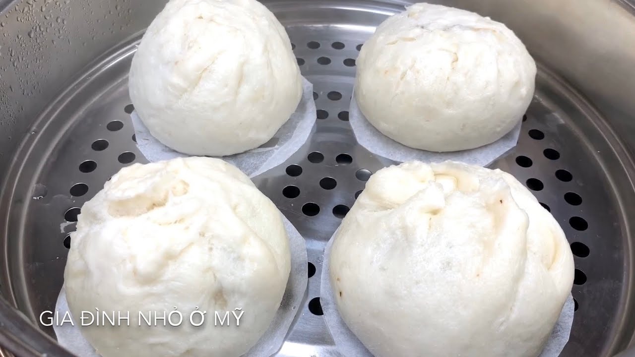 BÁNH BAO CON GÀ TRỐNG - TRẮNG XỐP NỞ TO