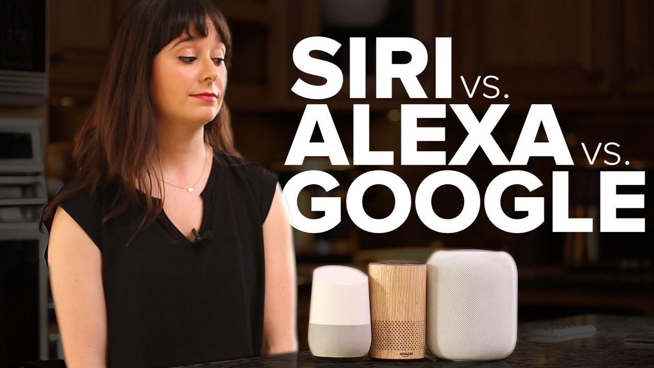 Comparing Siri, Alexa and Google Assistant