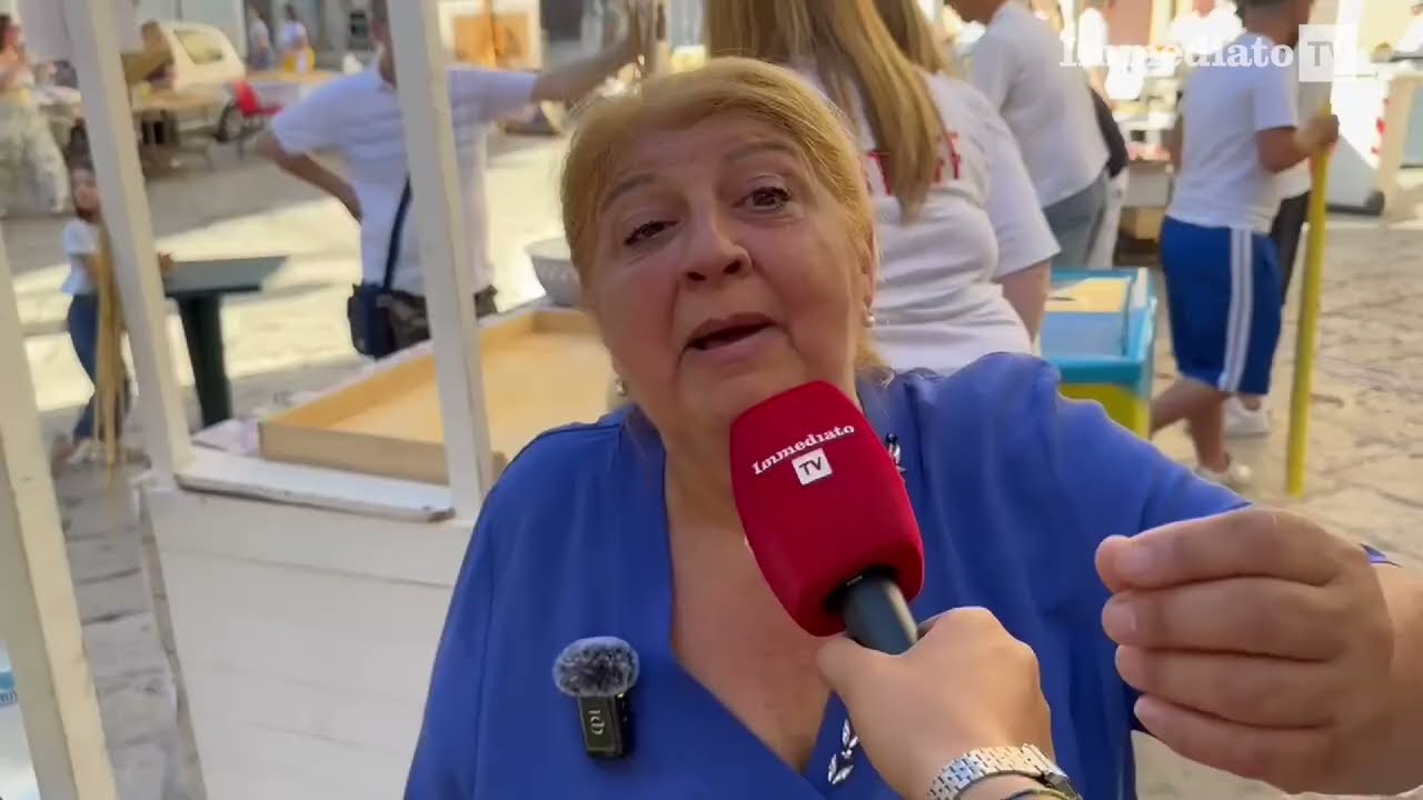 NUNZIA LA PASTAIA DI BARI VECCHIA A TORREMAGGIORE