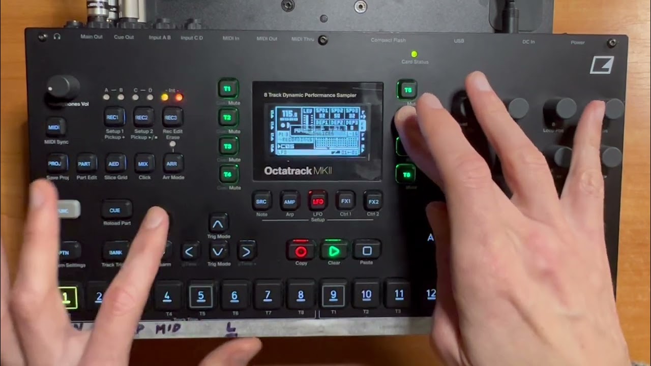 Octatrack Exploration: Glitch, Chaos & Generative Textures (20 Min Session)