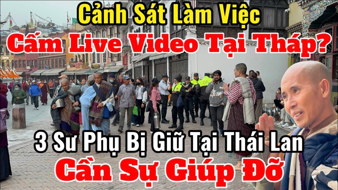3 Sư Ở Thái Lan Bị Giữ Lên Tiếng Nhờ Giúp | Tin Tức Thầy Minh Tuệ | CS Cấm Live Video Ở Tháp Như Ý?