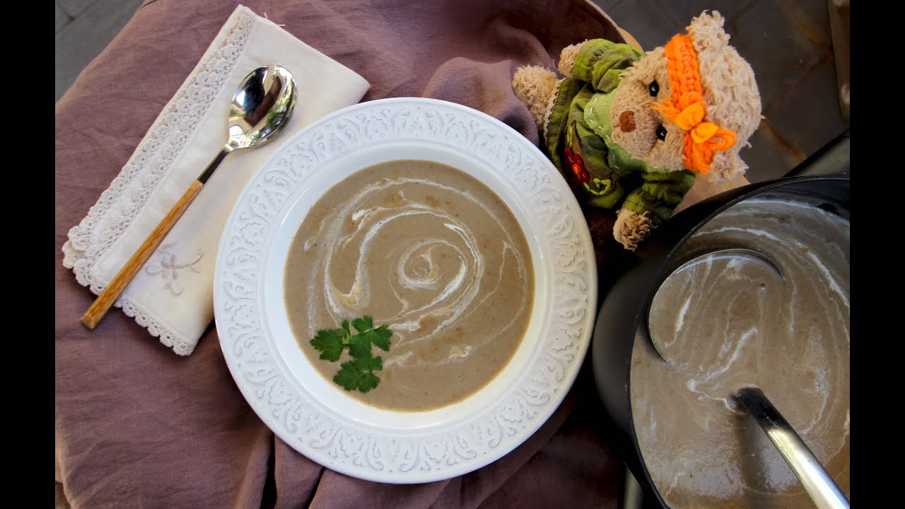 Vellutata di funghi (crema di funghi)