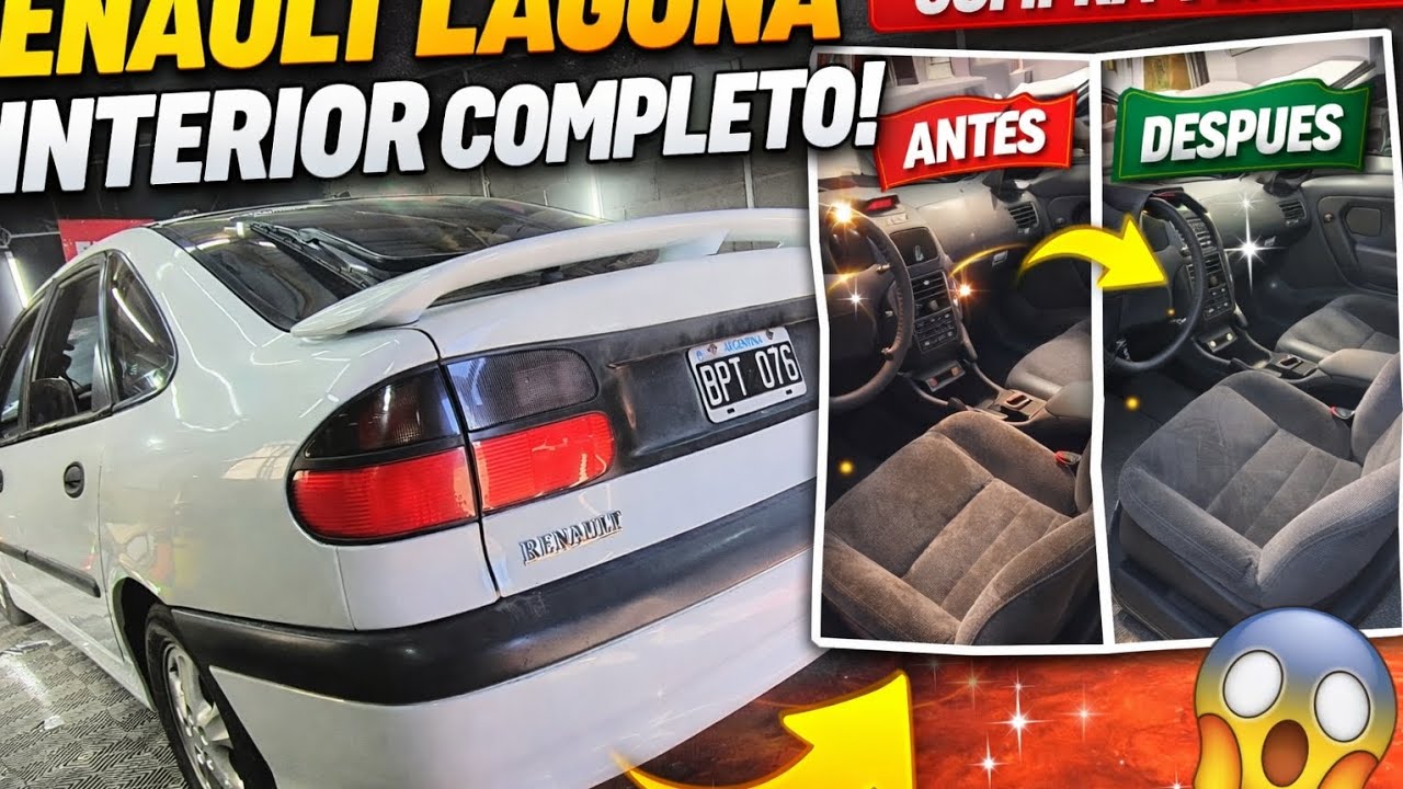 Limpieza de interior Renault laguna 