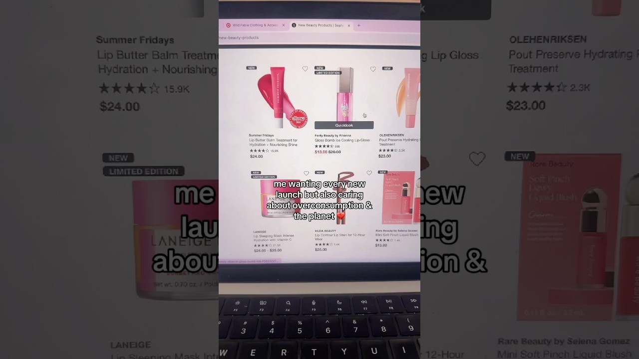 OVERCONSUMPTION CORE #overconsumption #projectpan #makeuptok #targetfinds #sephorahaul #shopping