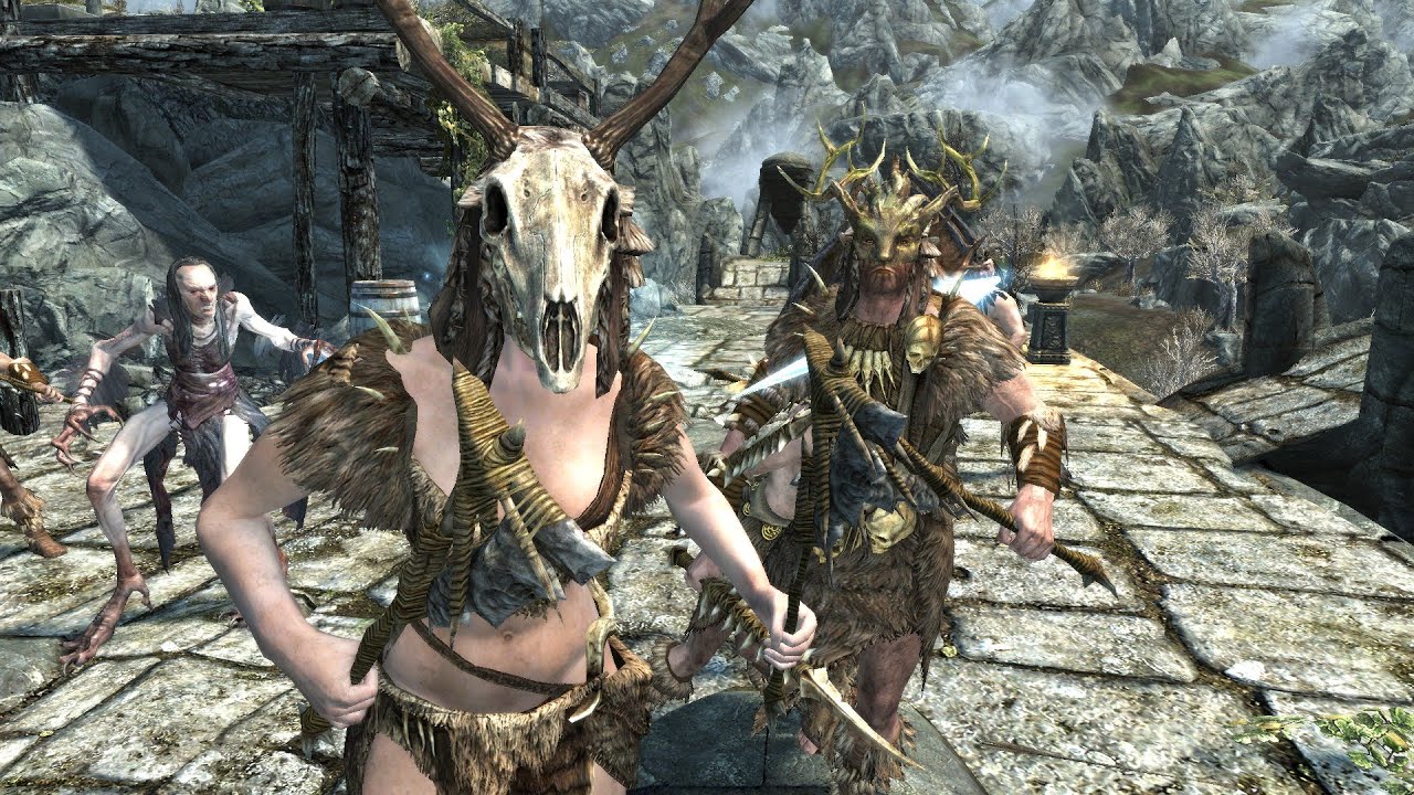 It's a showcase of my recent skyrim mods but I'm lazy