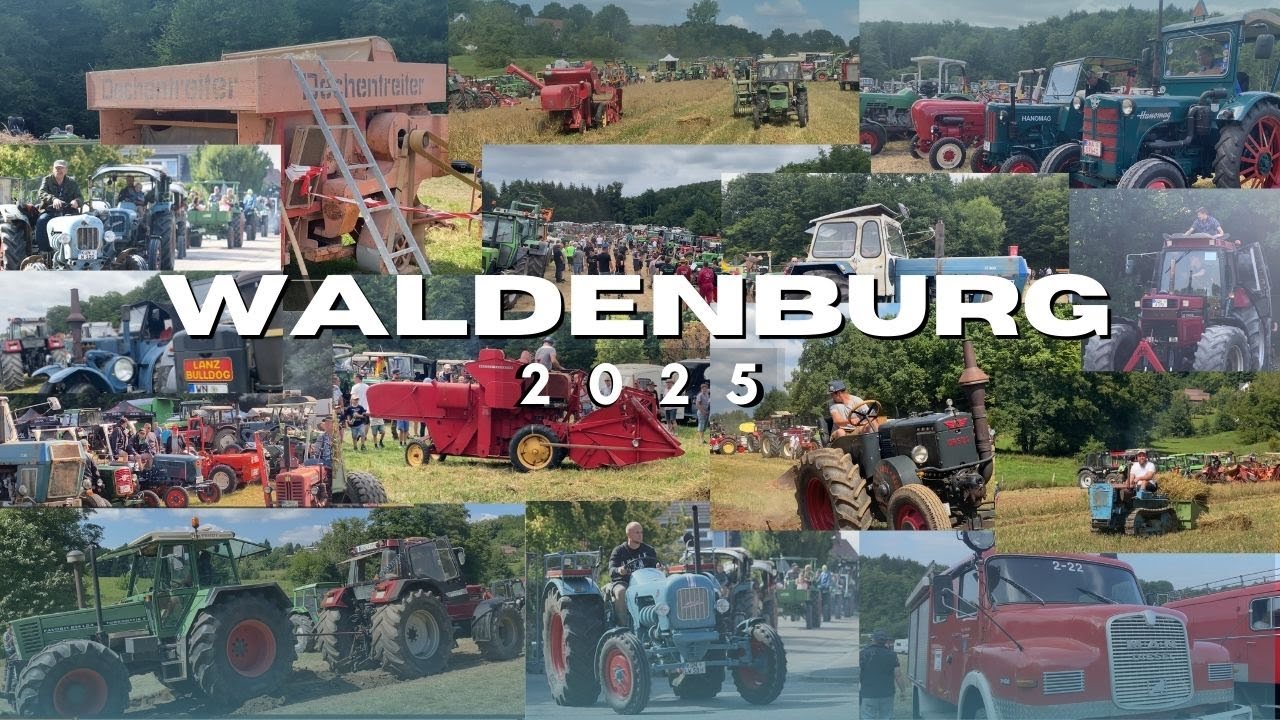 Großes Schleppertreffen in Waldenburg | 2025