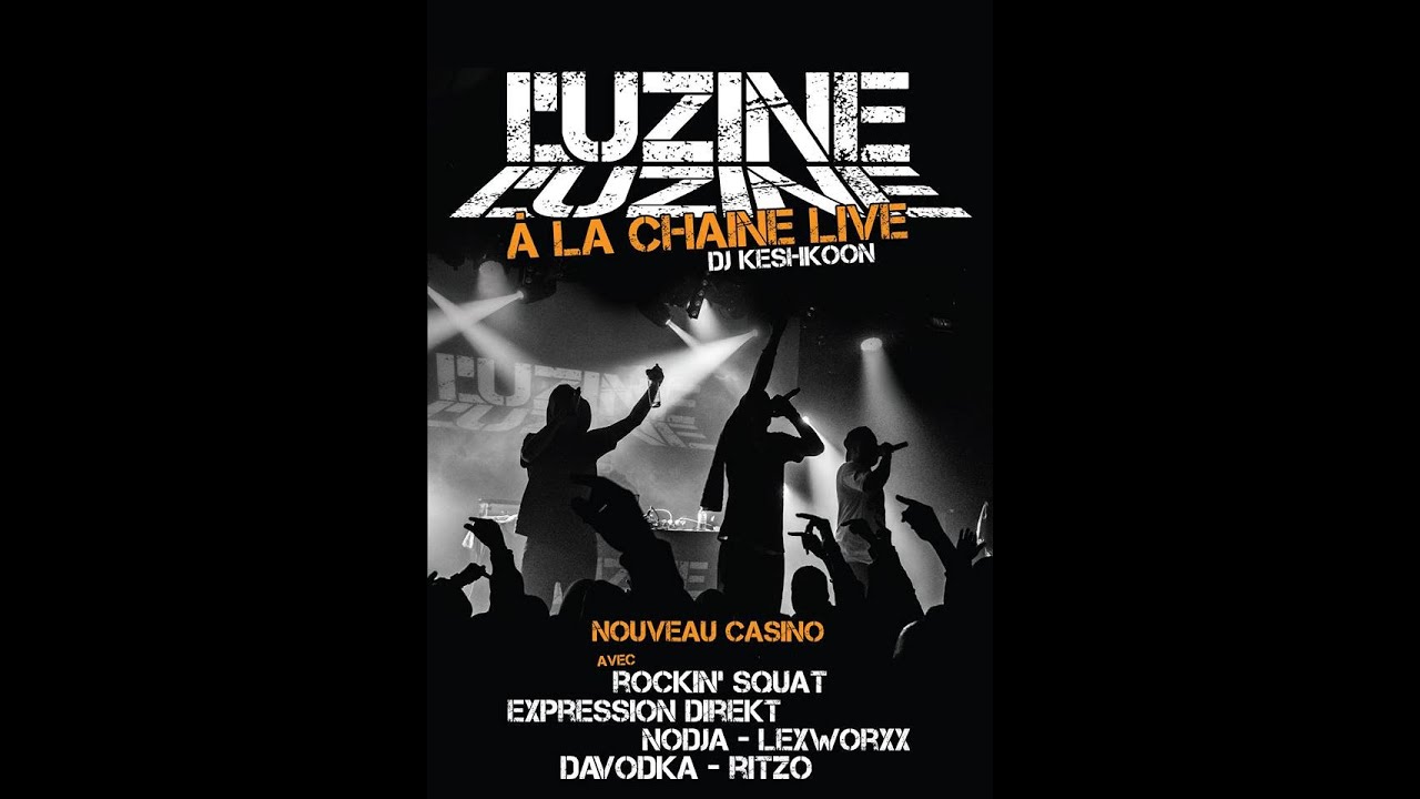 L'uZine - À la chaine Live au Nouveau Casino (BDRIP - 1h20)