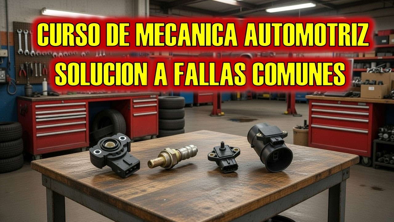 Curso de mecanica automotriz Solucion - Sensores del auto pruebas y soluciones