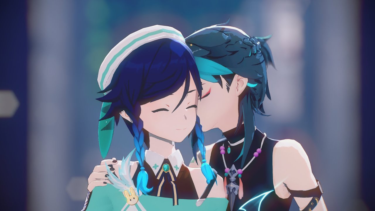 【MMD|Genshin Impact|xiaoven】乱躁滅裂ガール【Xiao x Venti】