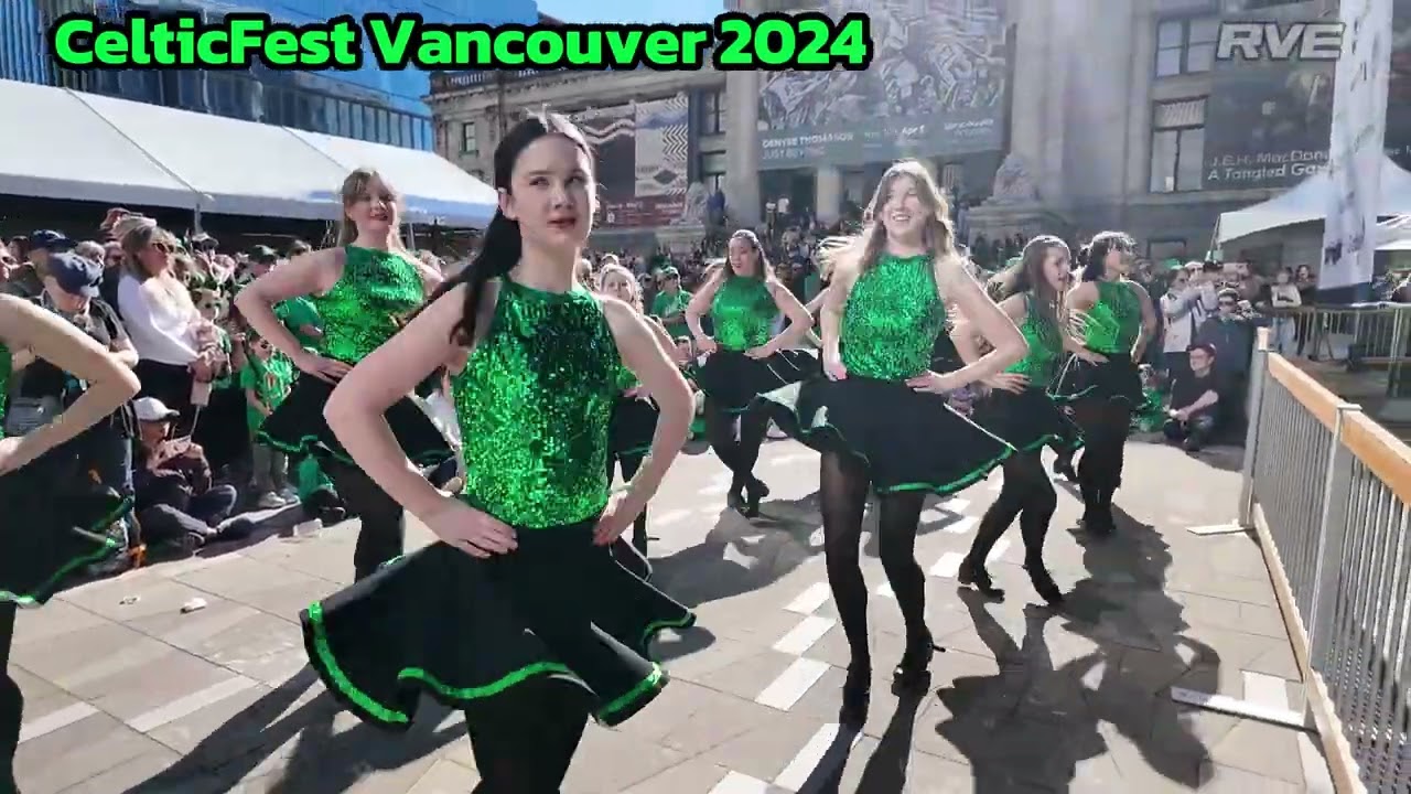 DJI Osmo 3 in Tight Space - CelticFest Vancouver 2024 O'Brien School of Irish Dance VAG plaza