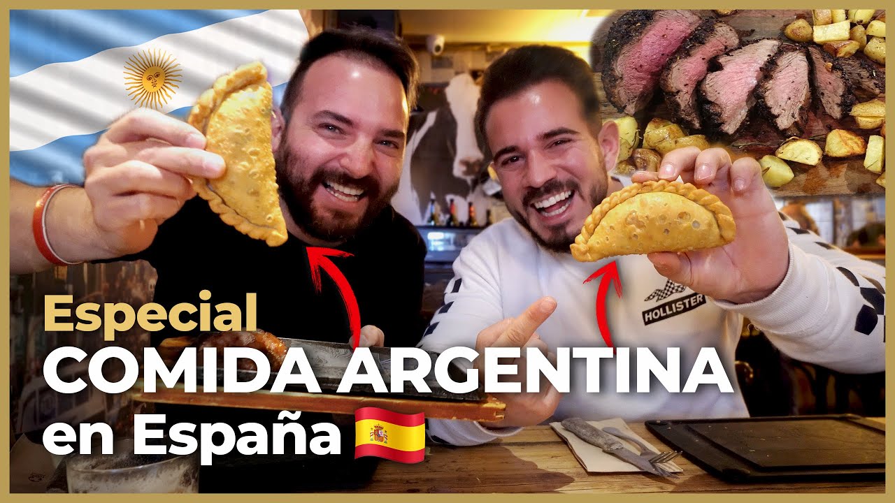 Probando COMIDA ARGENTINA en ESPAÑA con MERAKIO 🇦🇷