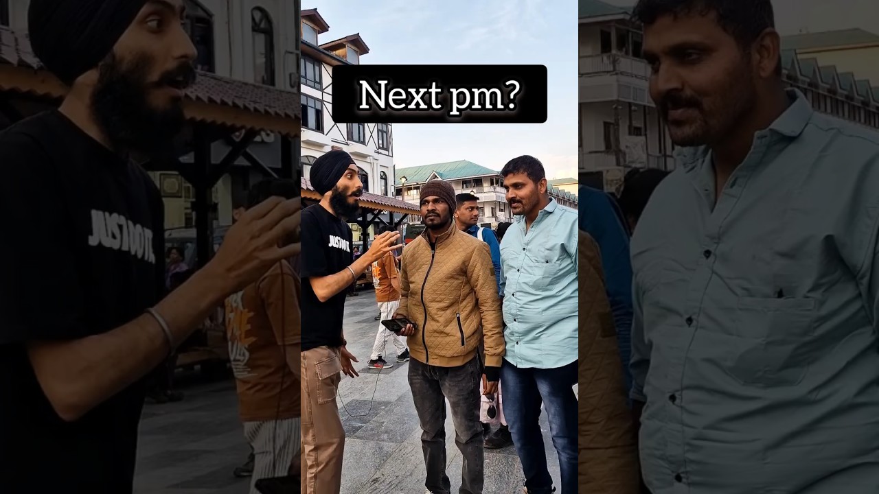&ldquo;Who Will Be India&rsquo;s Next PM? 🇮🇳 He Said Rahul Gandhi 😳 #shorts #viral