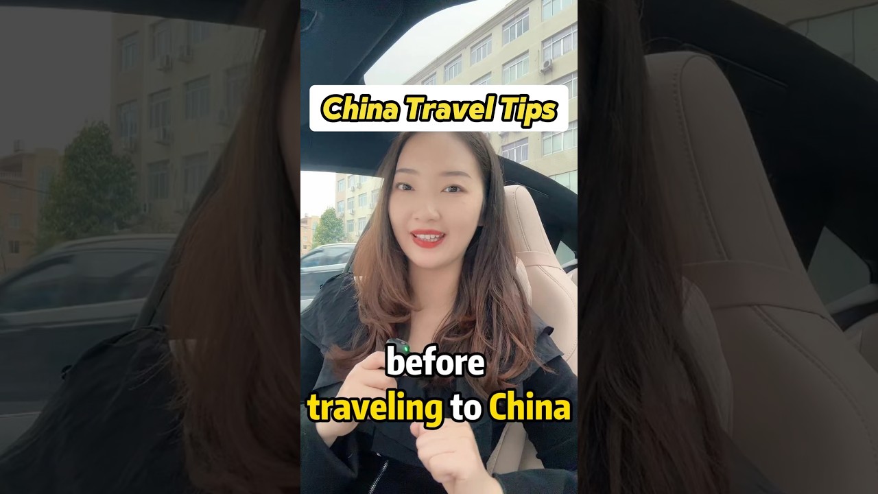 3 things you need to know before traveling to China! #travelchina #wechat #china #traveling