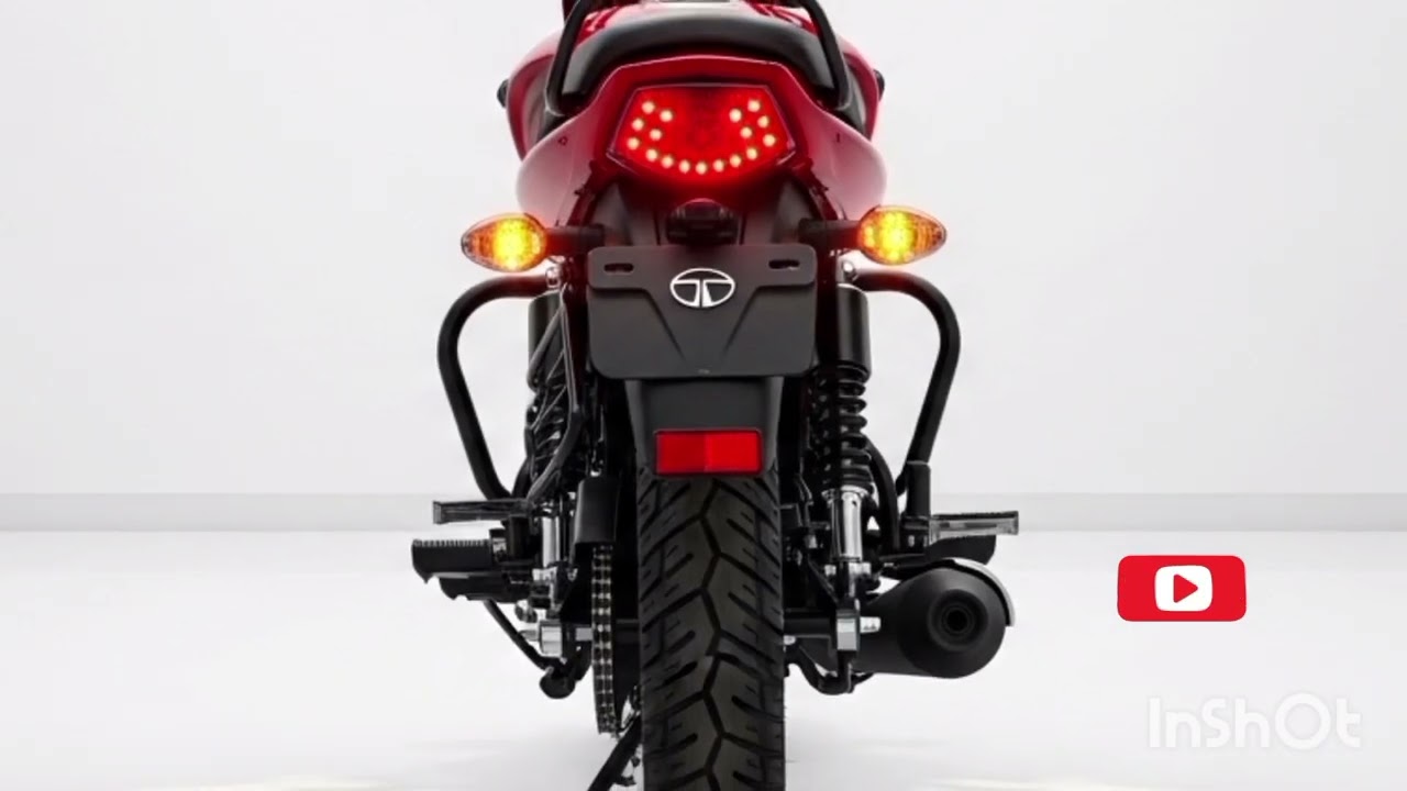 Title:Tata Classic 125cc Red Colour in Showroom | Stylish 125cc Motorcycle Review