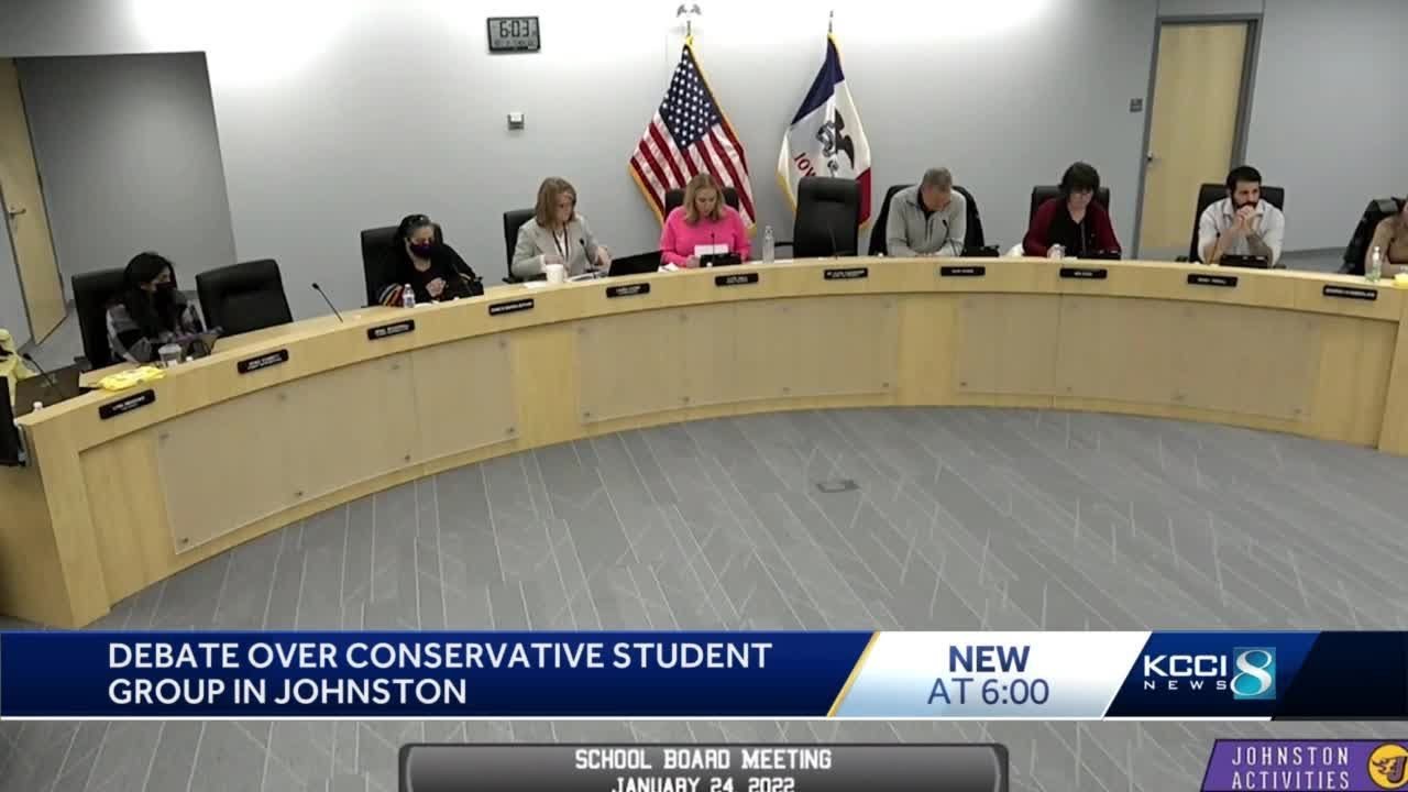 Conservative group drawing sharp criticism and passionate support in Johnston Schools