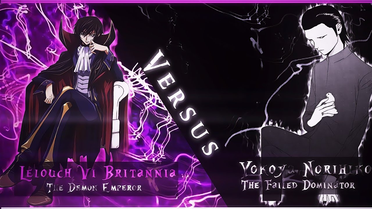 Yokoya Norihiko vs Lelouch vi Britannia Full Scale Comparison ( 100 subs special 🎉)