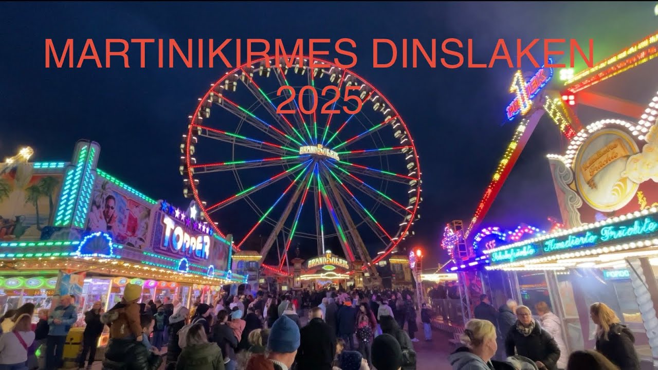 Martinikirmes Dinslaken 2025 / Tolle Beschickung und super Stimmung 