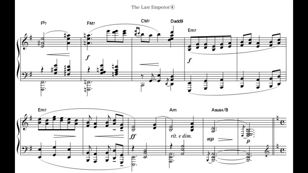 Ryuichi Sakamoto: The Last Emperor