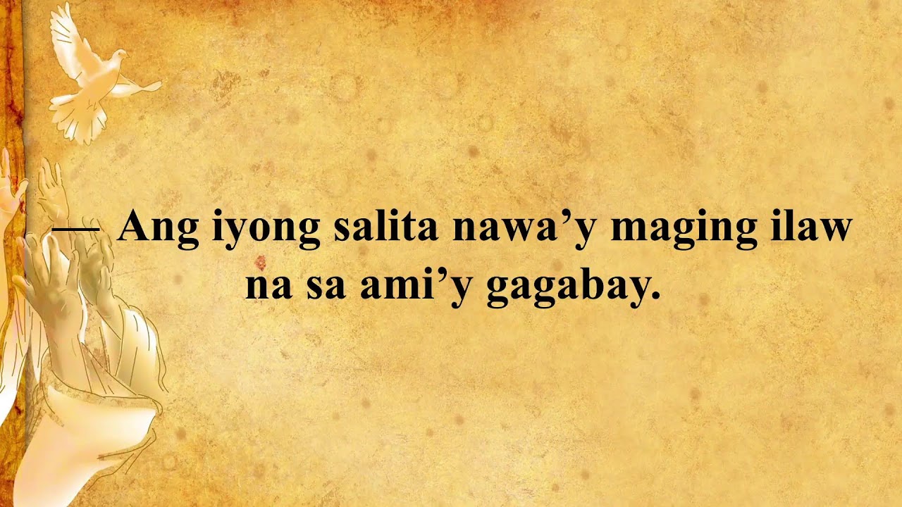 Mar 5, 2026 | 6 a.m. -  Huwebes sa Ika-2 Linggong Apatnapung Araw na Paghahanda