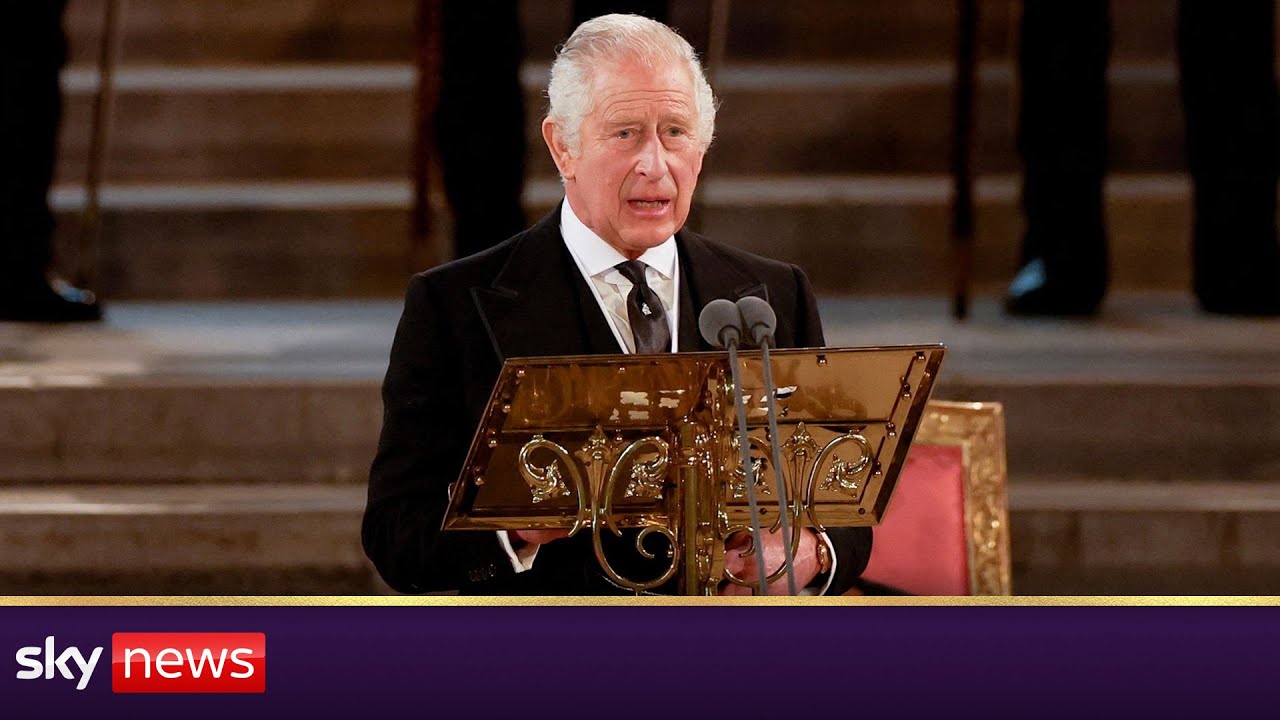 King Charles III addresses Parliament for first time