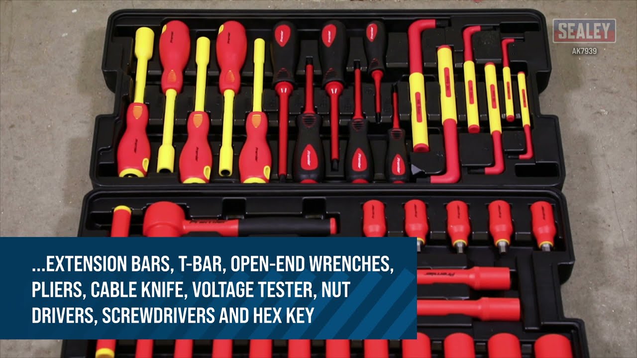 1000V 49pc Insulated Tool Kit 1/2