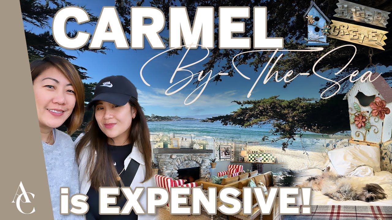 Carmel-by-the-Sea is EXPENSIVE! (BUT We Love Our Cozy Hotel Room) | Boutique Hotel & Town Tour
