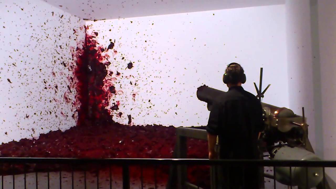 Anish Kapoor 'Shooting into the Corner' 2008-09