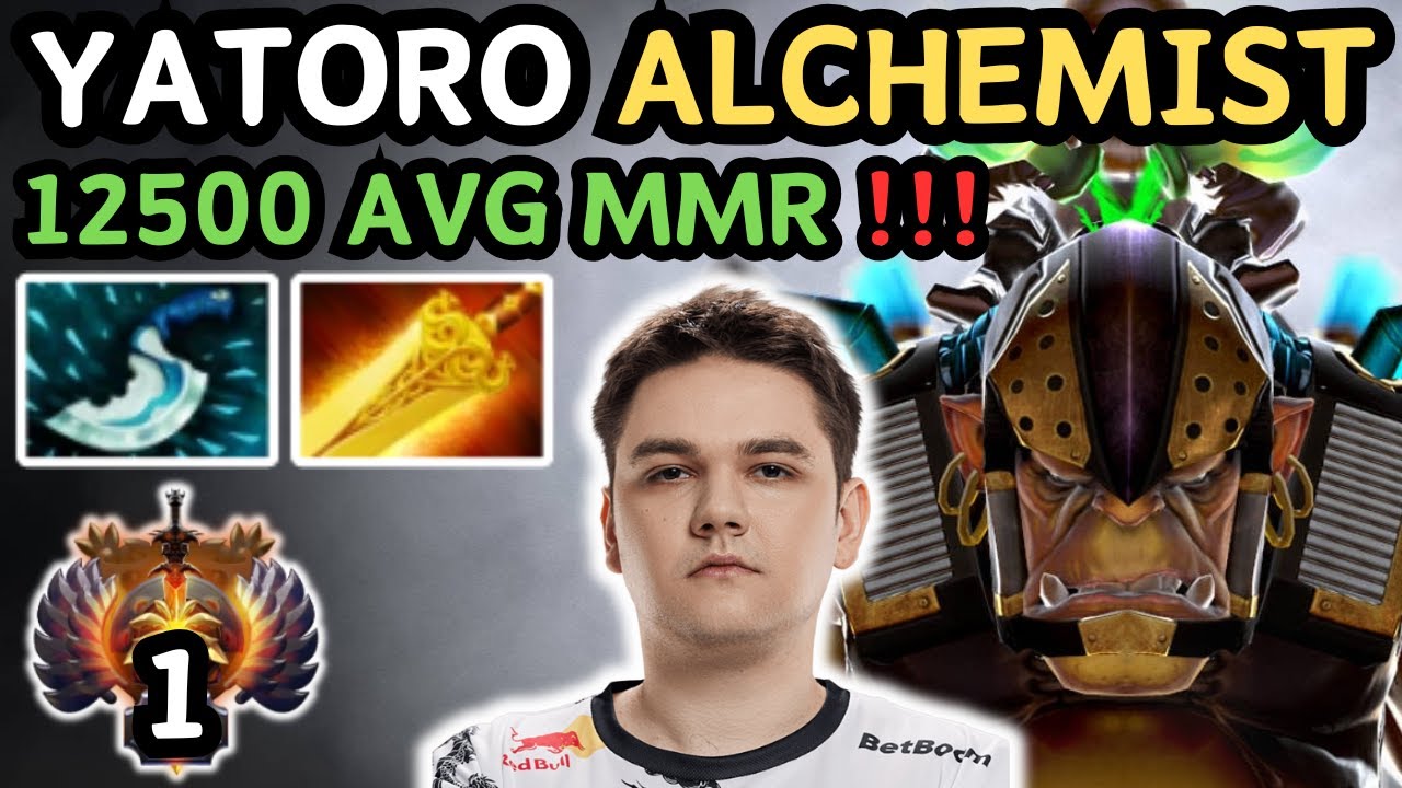 🔥 RANK 1 Yatoro Carry GOD ALCHEMIST Hard Carry 7.37e 🔥EZ Game - Dota 2
