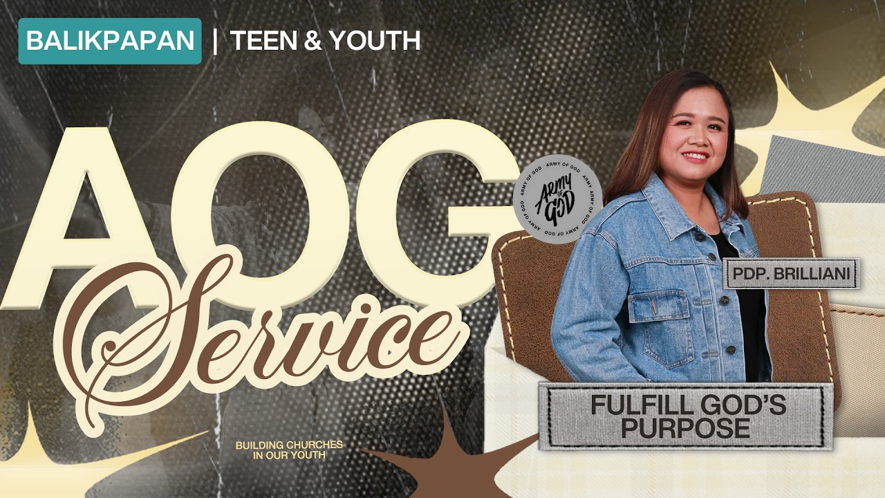 AOG BALIKPAPAN | [ TEEN & YOUTH ] | SATURDAY SERVICE | 14 MARET 2026 - PDP. BRILLI PAPHATY