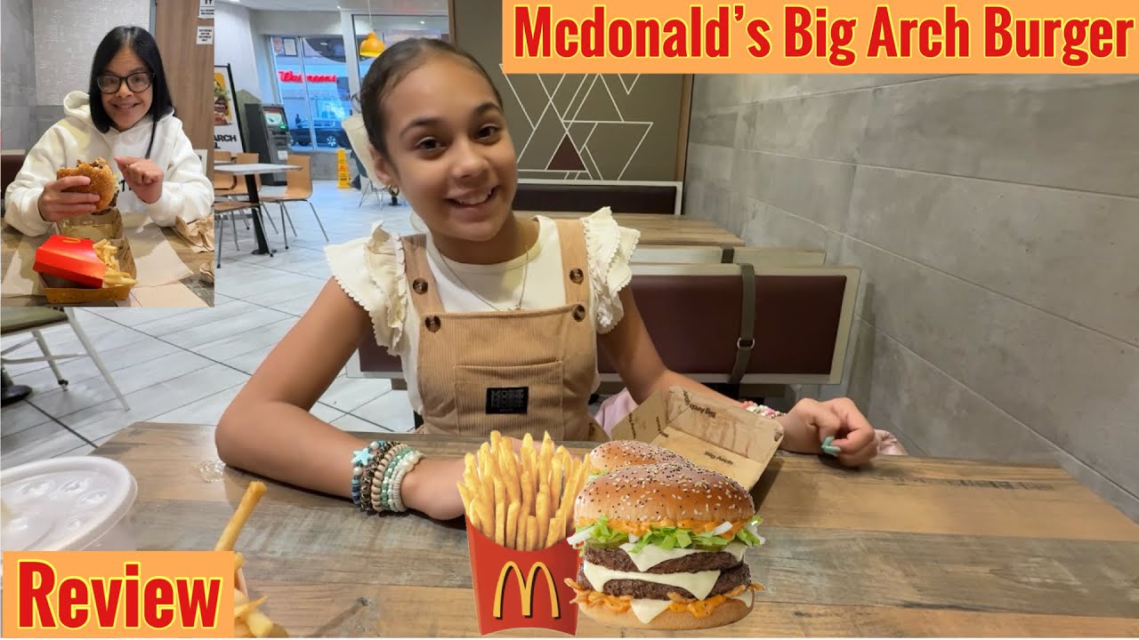 McDonald’s Big Arch Burger Review 2026 McDonald Arch Burger Price is it worth it?