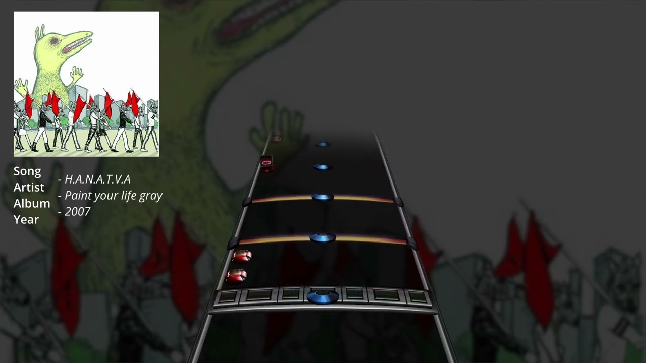 VELTPUNCH「H.A.N.A.T.V.A」(Drum Chart)