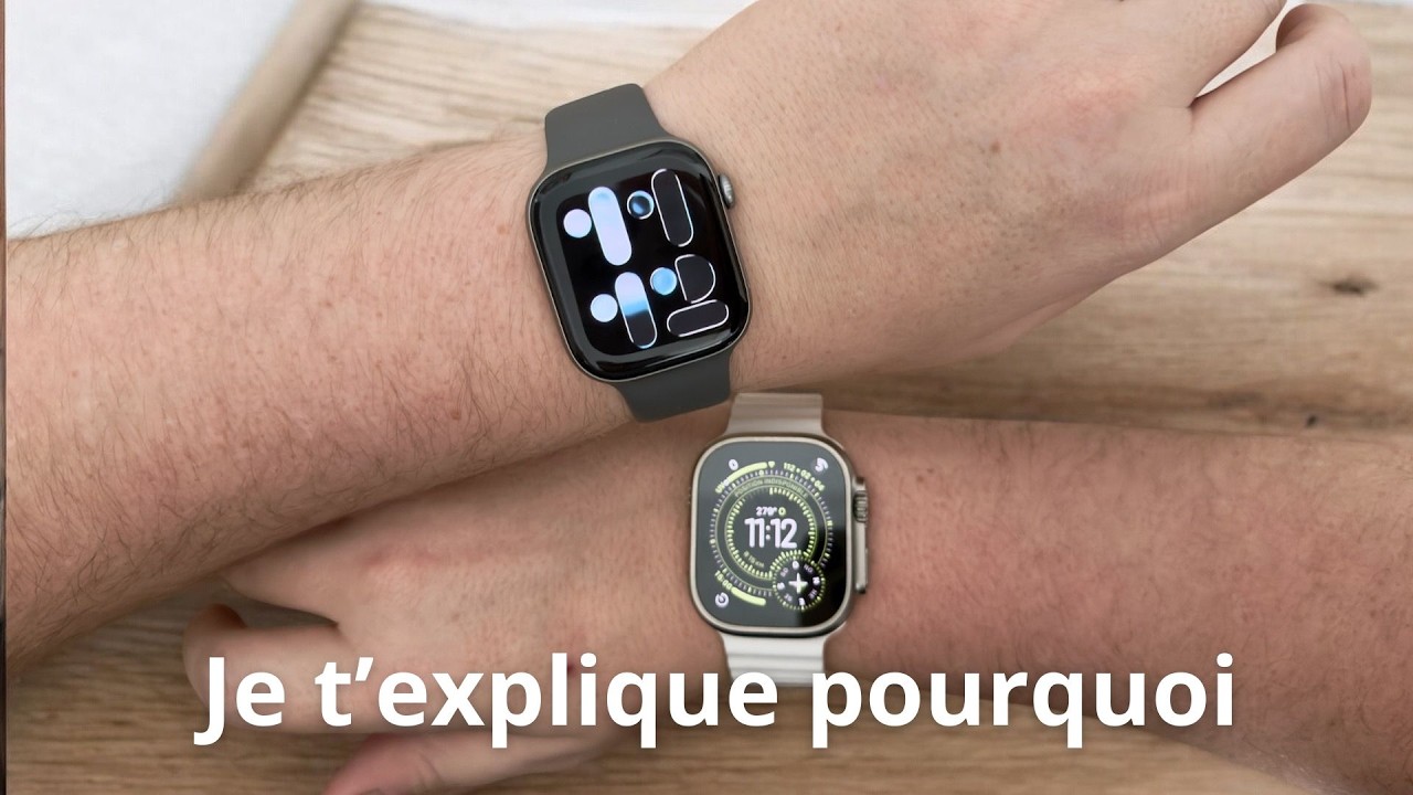 J’ai quitté l’Apple Watch Ultra après 3 ans… pour une Series 11 !
