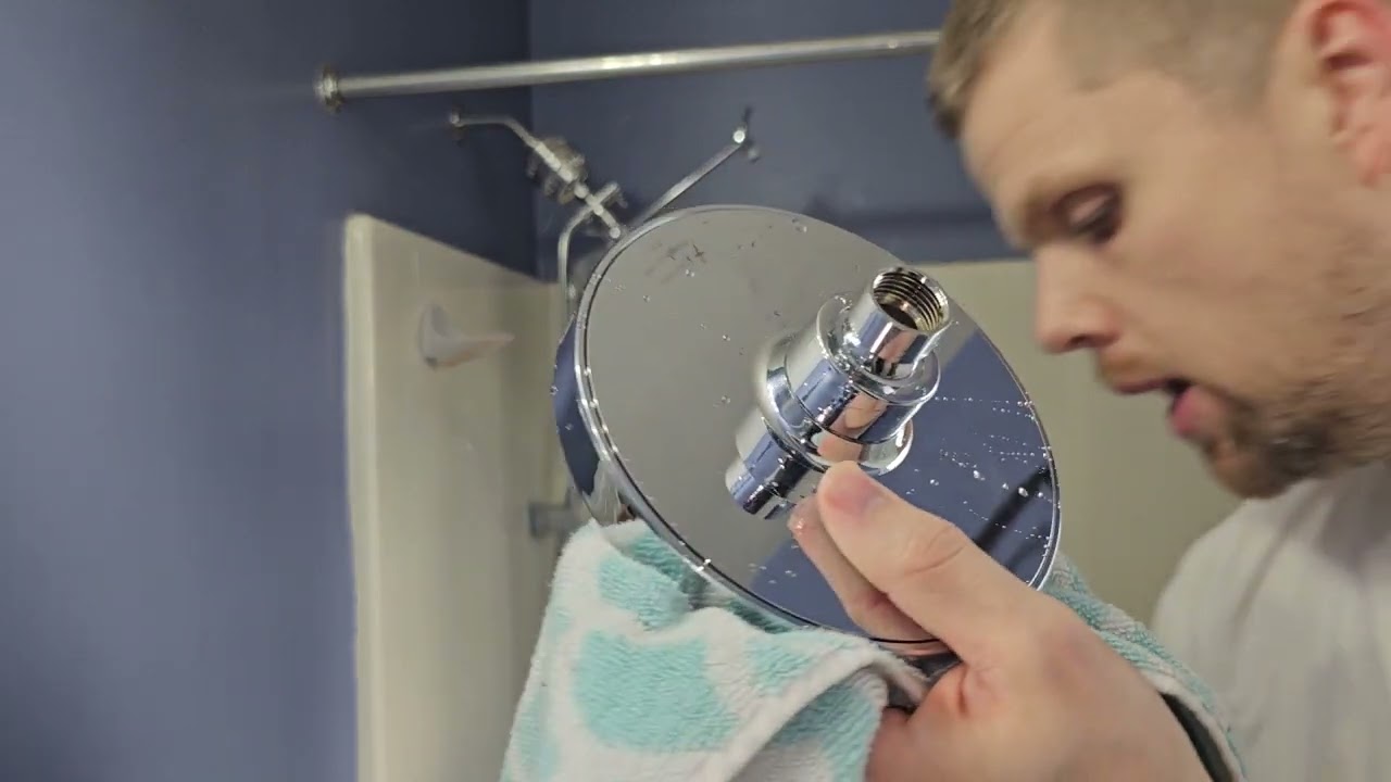 low water pressure shower head. 3 different flows! #handyman #sparkpod #showerhead