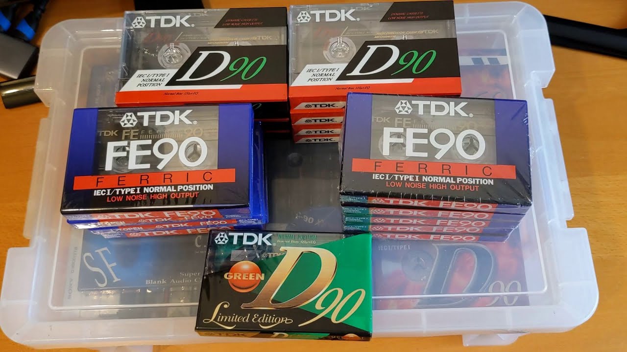 My New-Old-Stock Type I Cassette Collection