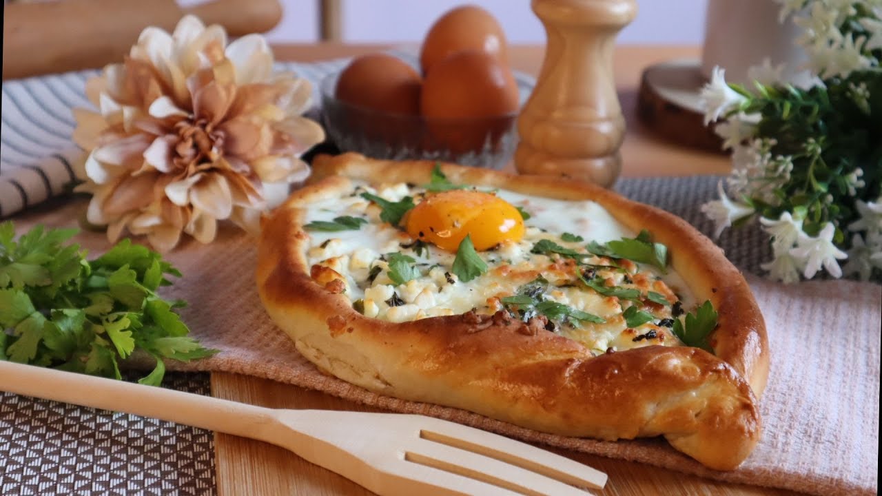Cómo hacer KHACHAPURI: la receta del Pan de Queso Georgiano ❤️