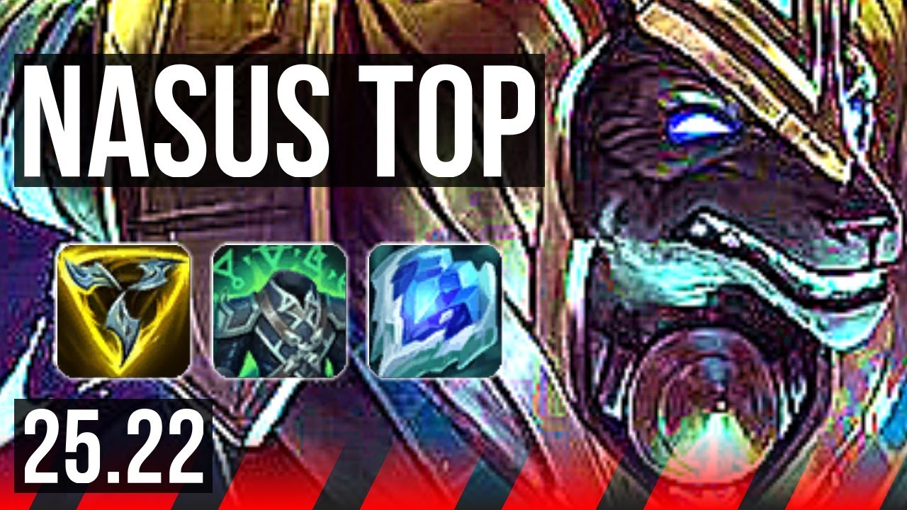 NASUS vs GWEN (TOP) | 7 solo kills, 41k DMG, 12/2/6, 1200+ games, Legendary | EUW Master | 25.22