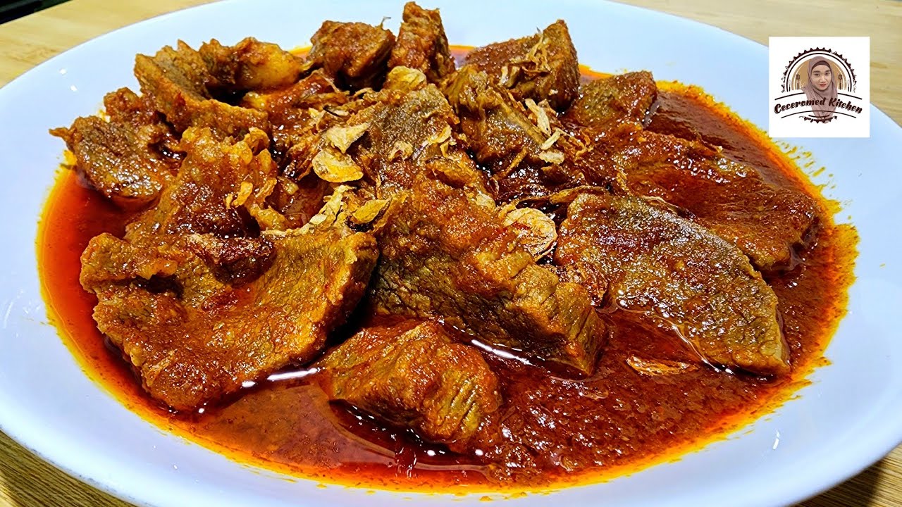 DAGING SAPI BALADO VERSI TERGAMPANG, PEDAS, DAGING EMPUK.