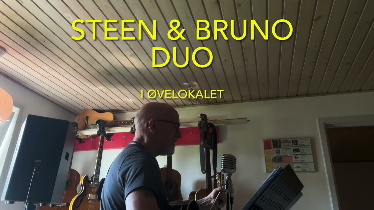 Steen & Bruno Duo i øverlokalet. 27.6.2024
