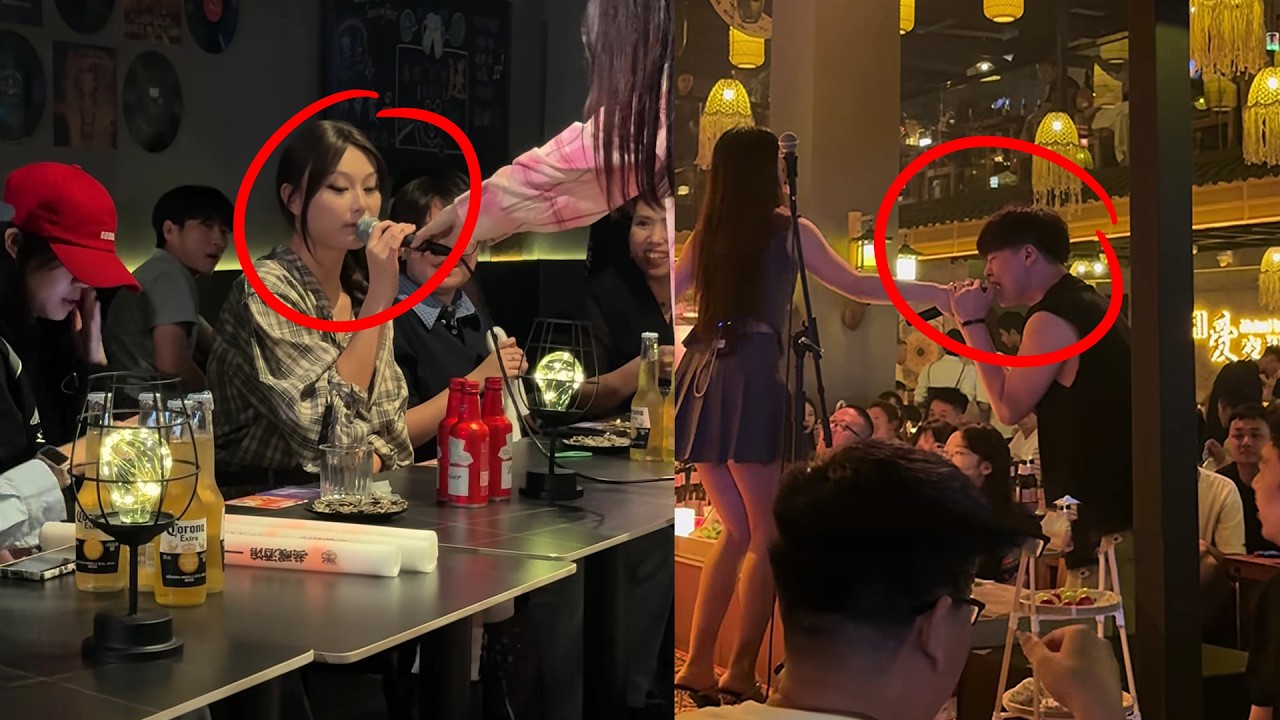 最怕酒吧小姐姐“抢麦”，一开口唱出“离婚”的感觉，网友：这是遇到多少“渣男”！