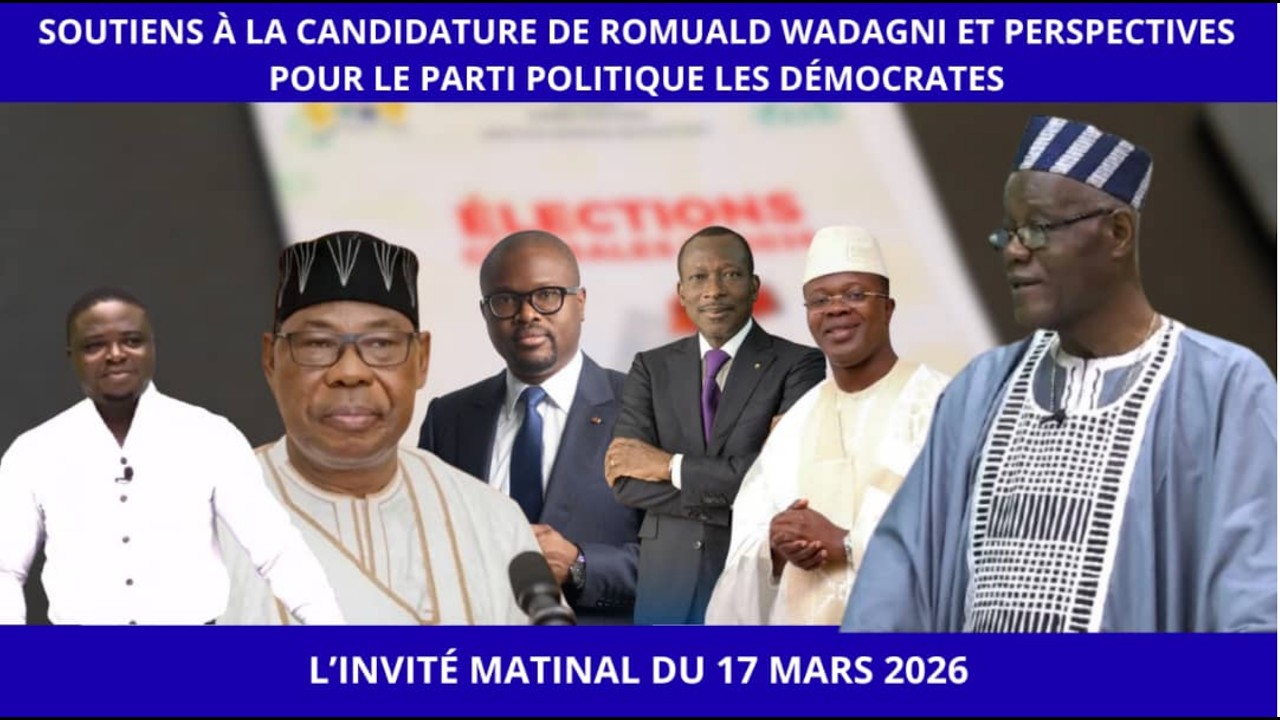INVITE DU MARDI 17  MARS D 2026 AVEC ADIHOU ALAIN