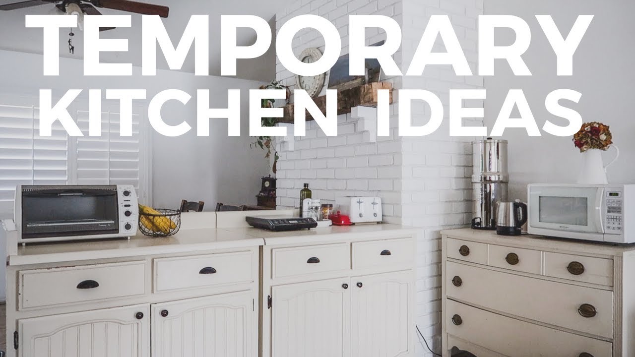 The BEST Temporary Kitchen (for survival during a remodel)