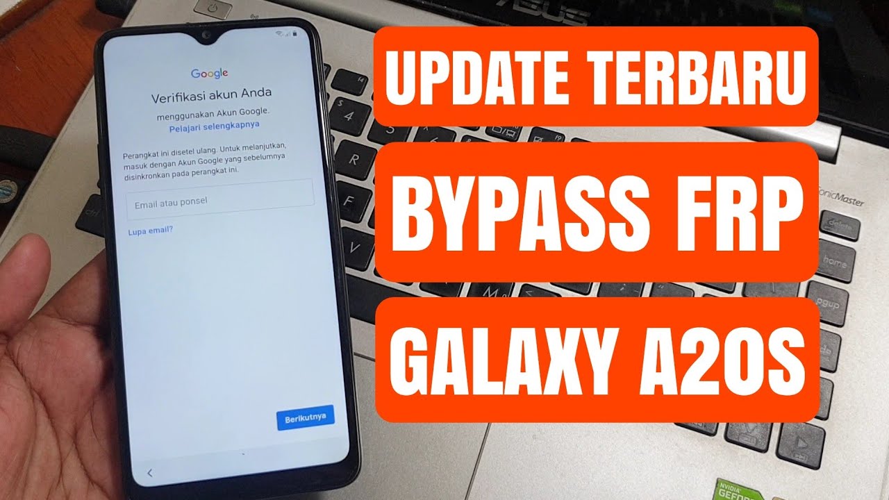 #Metode2 Bypass Frp Samsung Galaxy A20s Security February 2020