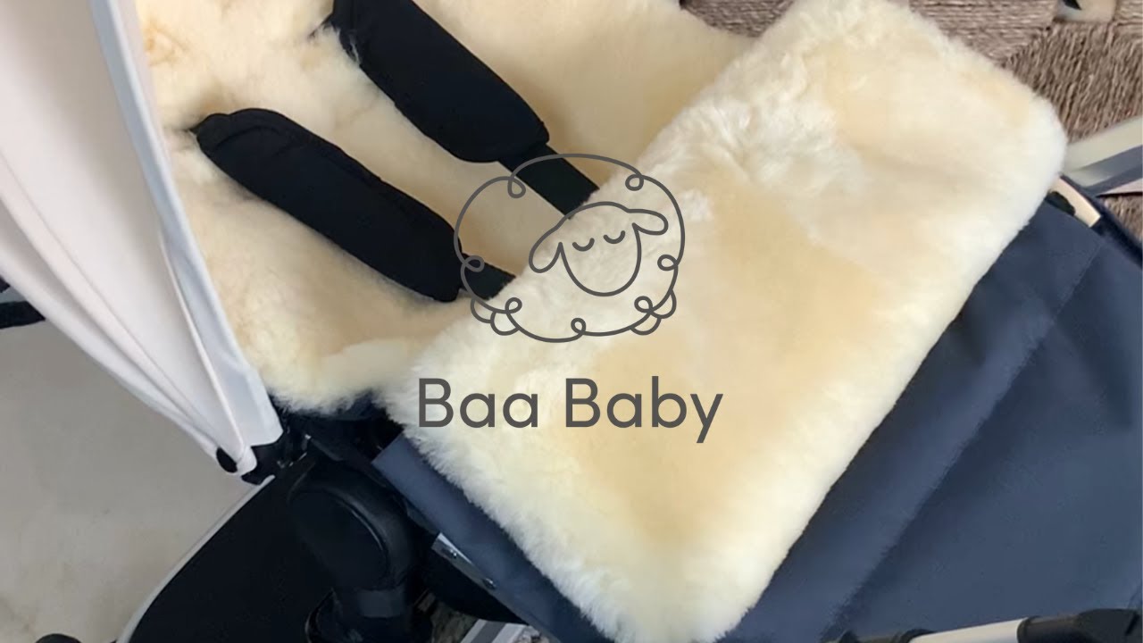 Fellhof Flex Sheepskin Pram Footmuff | Sheepskin footmuffs | Baa Baby