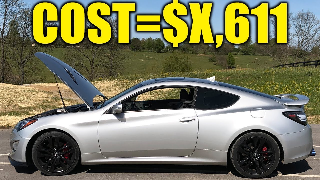 Genesis Coupe Updated Mods List + Price Breakdown!