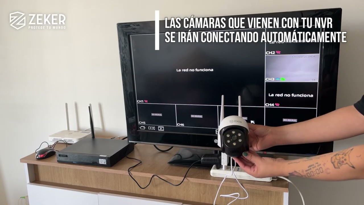 Guía definitiva instalación y uso NVR Zeker SriHome APP