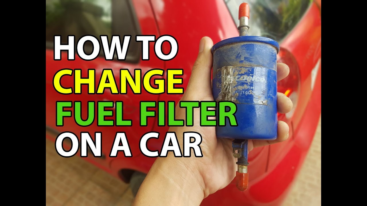 How to Change Fuel Filter on a Car - Chevrolet Spark