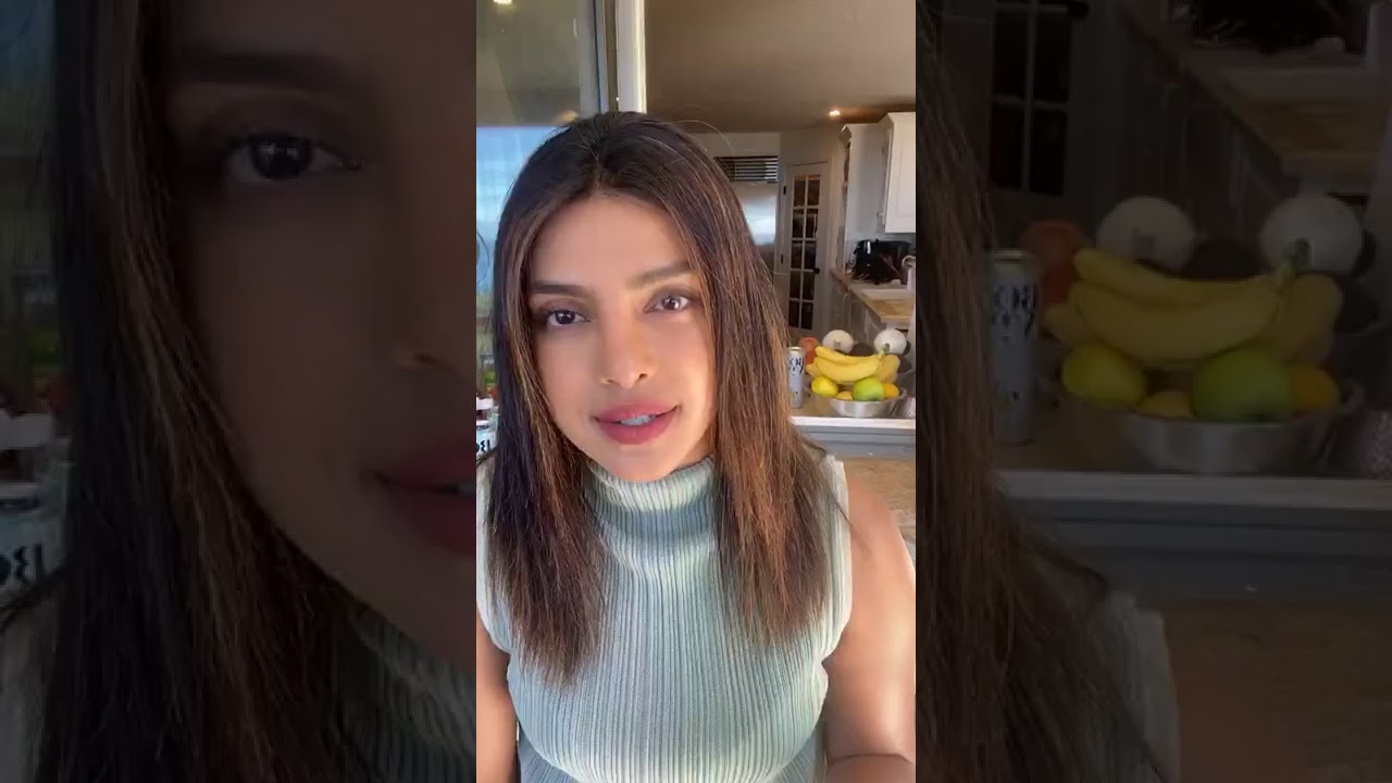 Priyanka Chopra IG Live Instagram 2020